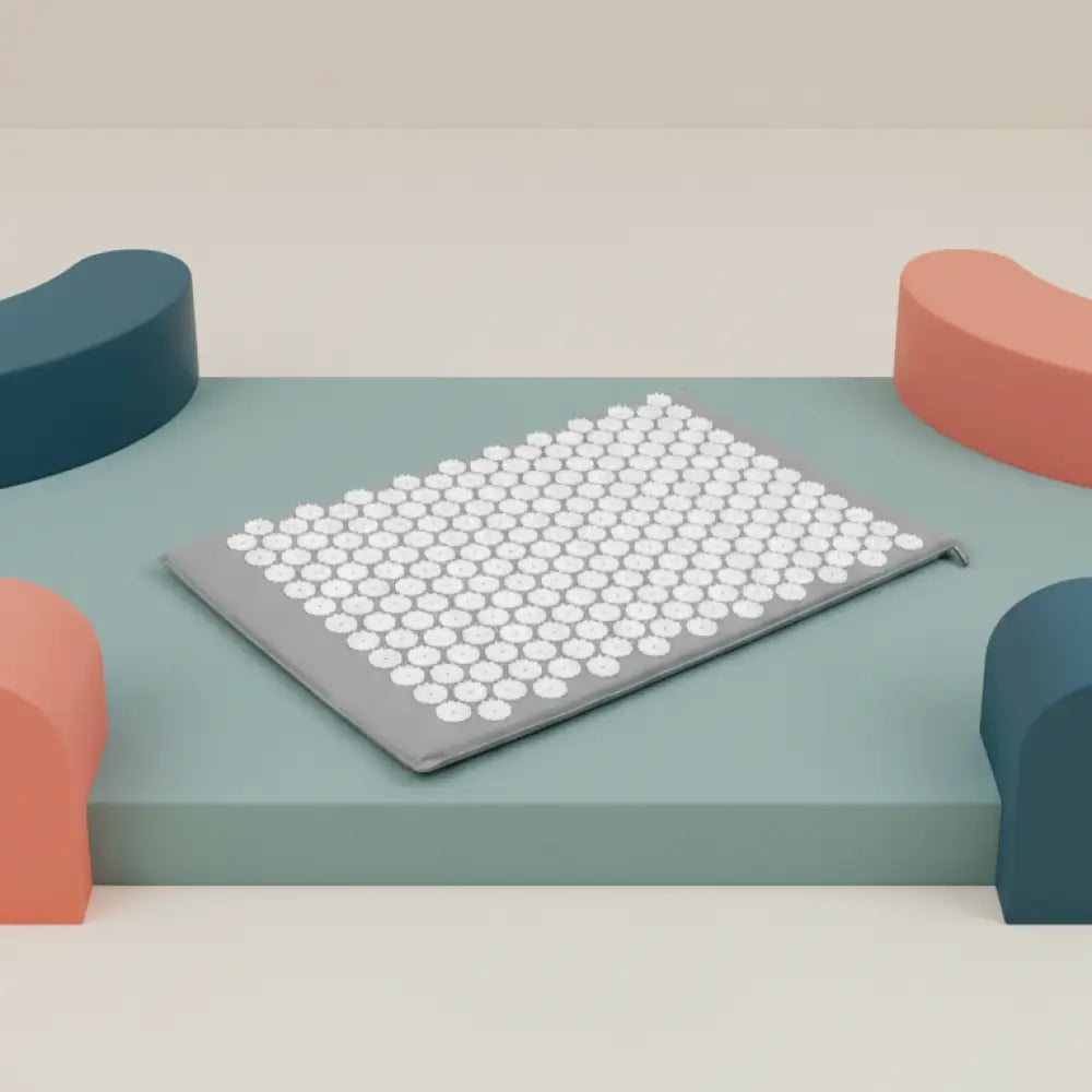 Tapete Tátil com Pontos Texturizados e Travesseiro Ergonômico