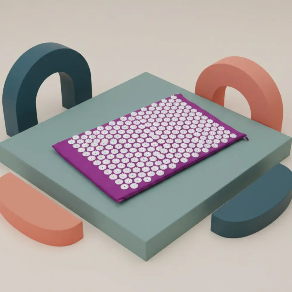 Tapete Tátil com Pontos Texturizados e Travesseiro Ergonômico