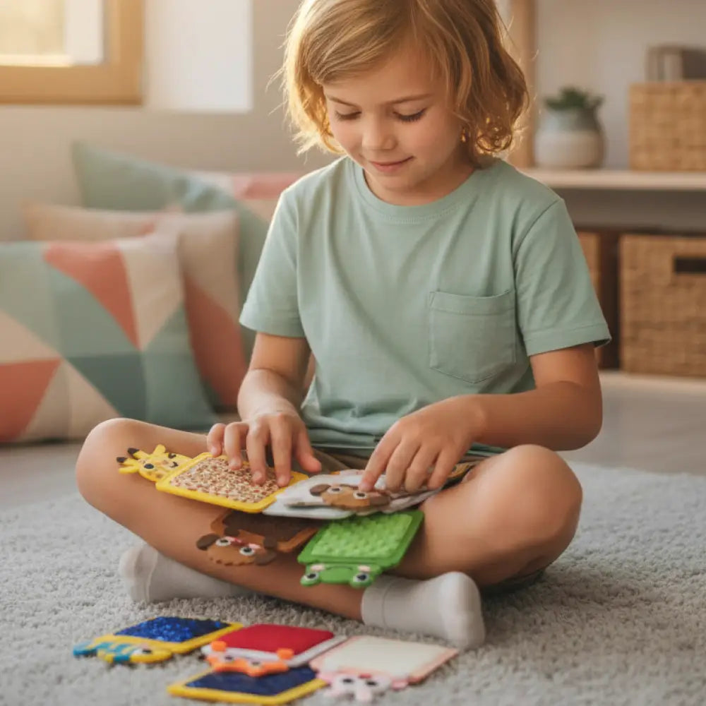 Tapetes de Feltro Educativos - Kit 8 Peças