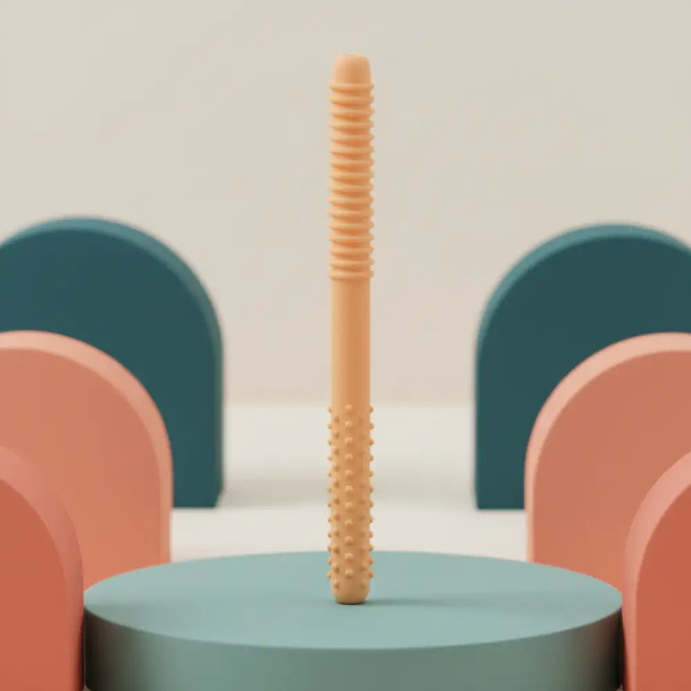 Tubo Mastigável de Silicone Alimentar BPA Free - 16,5cm Conforto Tátil — imagem 10