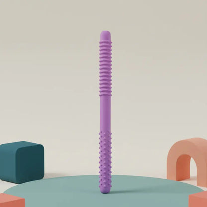 Tubo Mastigável de Silicone Alimentar BPA Free - 16,5cm Conforto Tátil — imagem 8